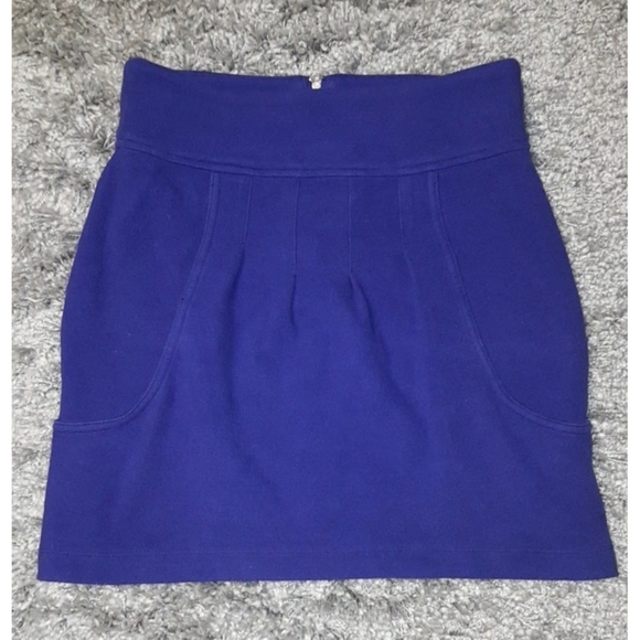 Aritzia ▪ Indigo mini skirt - 🍦 2/$11🍦- - Picture 1 of 3